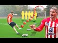 RODRIGO DE PAUL KNUCKLEBALL CHALLENGE vs GOALKEEPER 40M AWAY