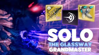 Solo Grandmaster Nightfall The Glassway with Shield Bashes (Season of the Seraph)
