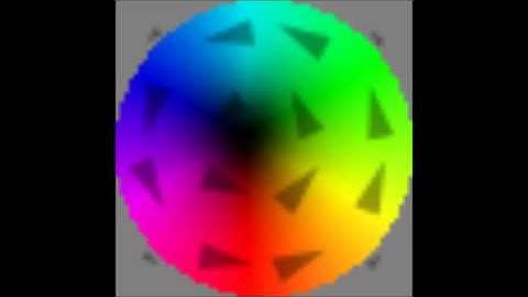 Gyration of vortex core excited by external magnetic field pulse