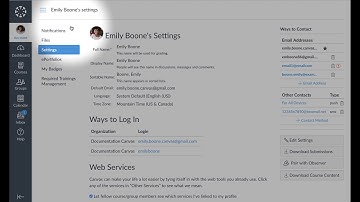 Canvas Notification Preferences