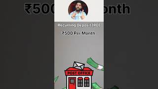 ₹500 Mahine Ke RD Se 5 Saal Baad Kitna Milega? 😱 Post Office RD 2025 Calculation #FestiveWithShorts