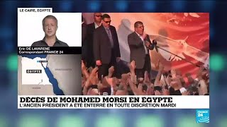 Mohammed Morsi enterré au Caire 