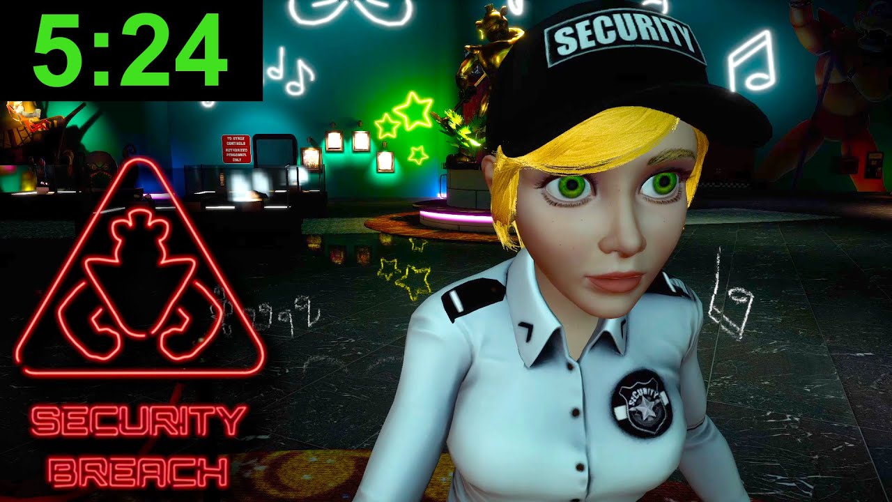 I Beat FNAF Security Breach In Under 6 Minutes (Speedrun)