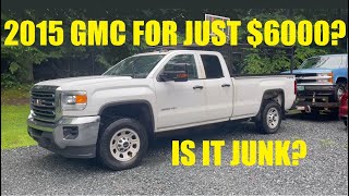 I Bought A $6,000 GMC Sierra And It Broke Down Immediately