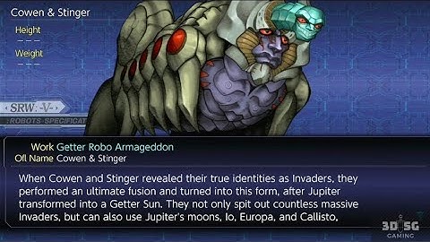 Enemy Cowen & Stinger (Getter Robo Armageddon) | Super Robot Wars V