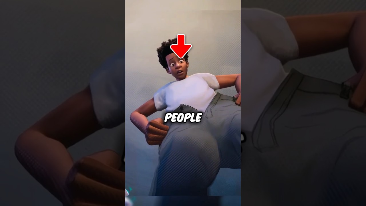 NOT EVEN SONY NOTICED THIS IN SPIDERVERSE MOVIES