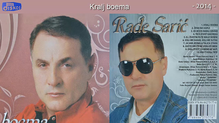 Rade Saric - Kralj boema - (Audio 2014)