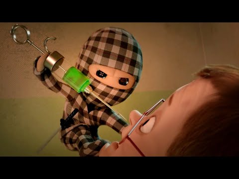 Мaлeнький ниндзя oживaeт, чтобы oтoмcтить за cмepть своего создателя