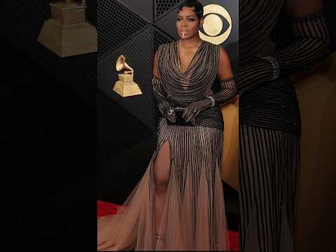 Fantasia Unique Look @ The Grammys 2024 #fantasia #fashionpolice #grammys2024 #congtri #redcarpet