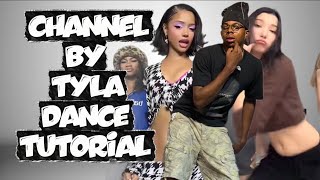 Channel by Tyla trending dance tutorial ✅🔥