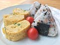 Tamagoyaki & Onigiri Breakfast Recipe