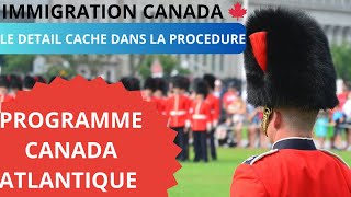 PROCESSUS ADMISSIBILITE CANADA ATLANTIQUE  ES-TU  ELIGIBLE ?