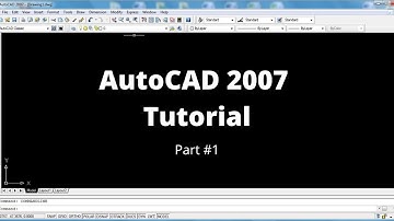 AutoCAD Tutorial - Part 1 Installing & Configuring
