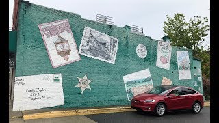 Celebrity Day 738 Tesla Ruby Trip to Mayberry I Mean Mt.  Airy Wealth