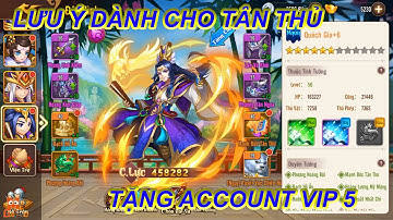 Tân thủ cần biết những điều quan trọng này khi tham gia game | Võ Thần Tam Quốc || Nam MG