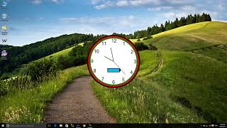 how to make analog clock  with battery app in c# screenshot 5