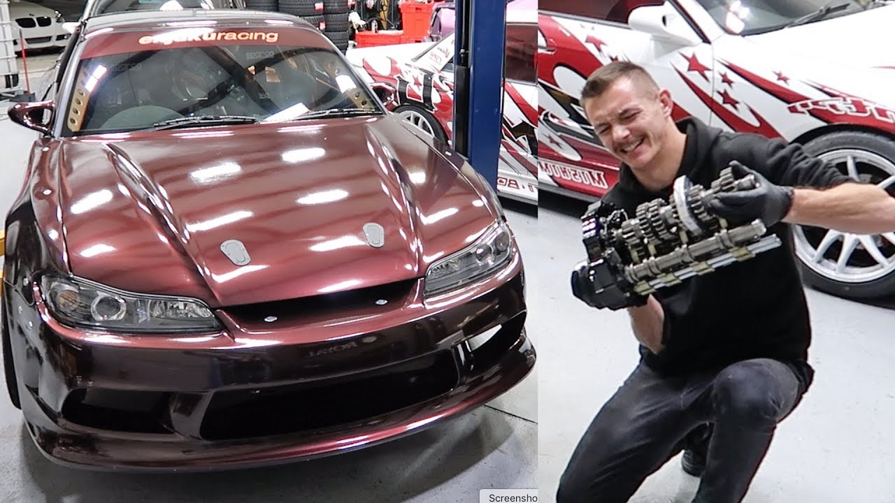 adam lz 350z Pulling & Disassembling my Sequential Transmission!