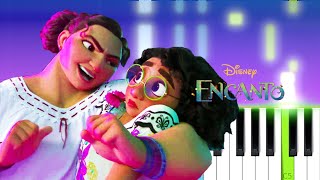 Disney's Encanto,  Jessica Darrow - Surface Pressure ( Hard Piano Tutorial)