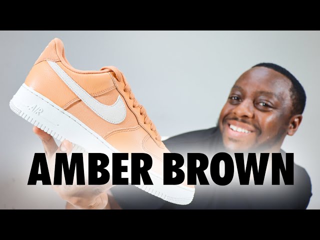 Nike Air Force 1 '07 LX Amber Brown Sneakers
