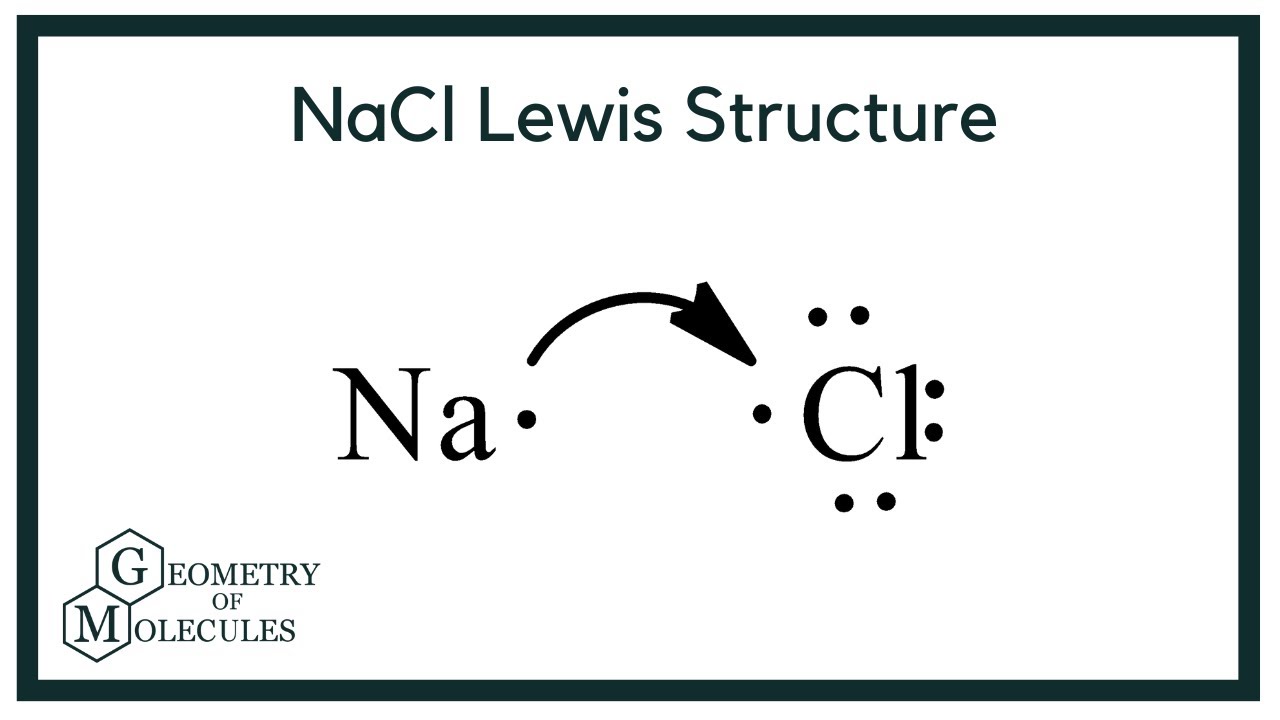 NaCl Lewis Structure: Draw Sodium Cloride Lewis Dot Structure - YouTube