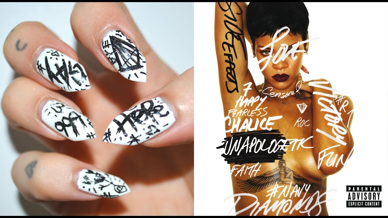 7. Rihanna's Nail Art Inspiration on Tumblr - wide 8