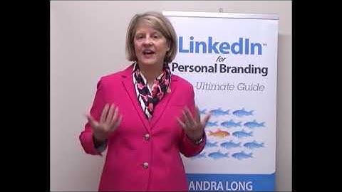 Sandra Long discusses her book "LinkedIn for Personal Branding: The Ultimate Guide"
