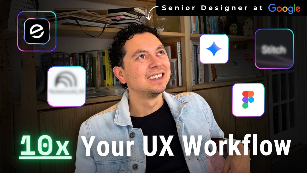 How I Use AI To Design Faster. COPY My Exact Workflow (from a Sr UX Designer at Google)