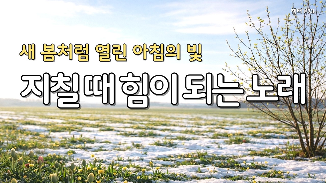 【 위로찬양 | 마음평안 】마음이 지칠때 그냥 틀어놓으세요 | 은혜찬양 73 #찬양연속듣기 #찬양모음 #평안찬양 #감사찬양 #봄찬양 #Gospelsong #ccm #Worship