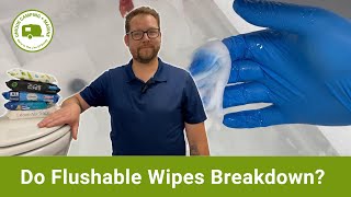 Do Flushable Wipes ACTUALLY Breakdown In Your RV Black Tank? by Unique Camping + Marine 702 views 8 months ago 12 minutes, 40 seconds