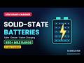 Solid-State Batteries: The 2026 Breakthrough That Changes EVs, Robots & Energy Storage