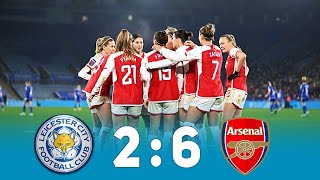 Leicester City vs Arsenal 2-6 - All Goals & Highlights 2023