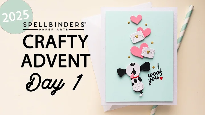 Spellbinders 2025 Crafty Advent Calendar - Day 1