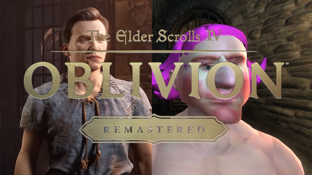 Oblivion remaster at home - YouTube