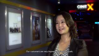 Kaohsiung Cinemark Cinema and Dacoms on Christie Real|Laser projection