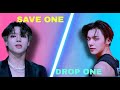 KPOP GAME 2021 | SAVE ONE DROP ONE (Boy edition)