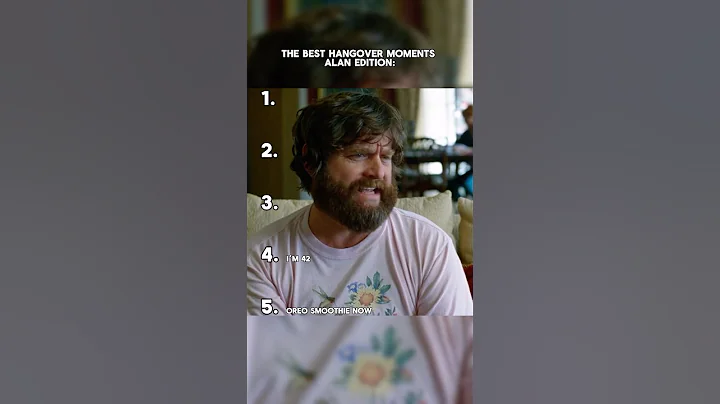 The Best Hangover Moments Alan Edition