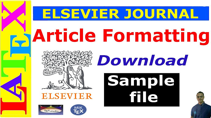 elsevier-latex-latex