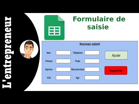 Créer un formulaire