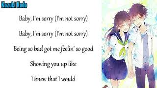 Nightcore Sorry Not Sorry By Demi Lovato
