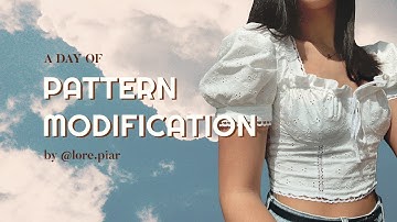 A day of PATTERN MODIFICATION by Lore Piar