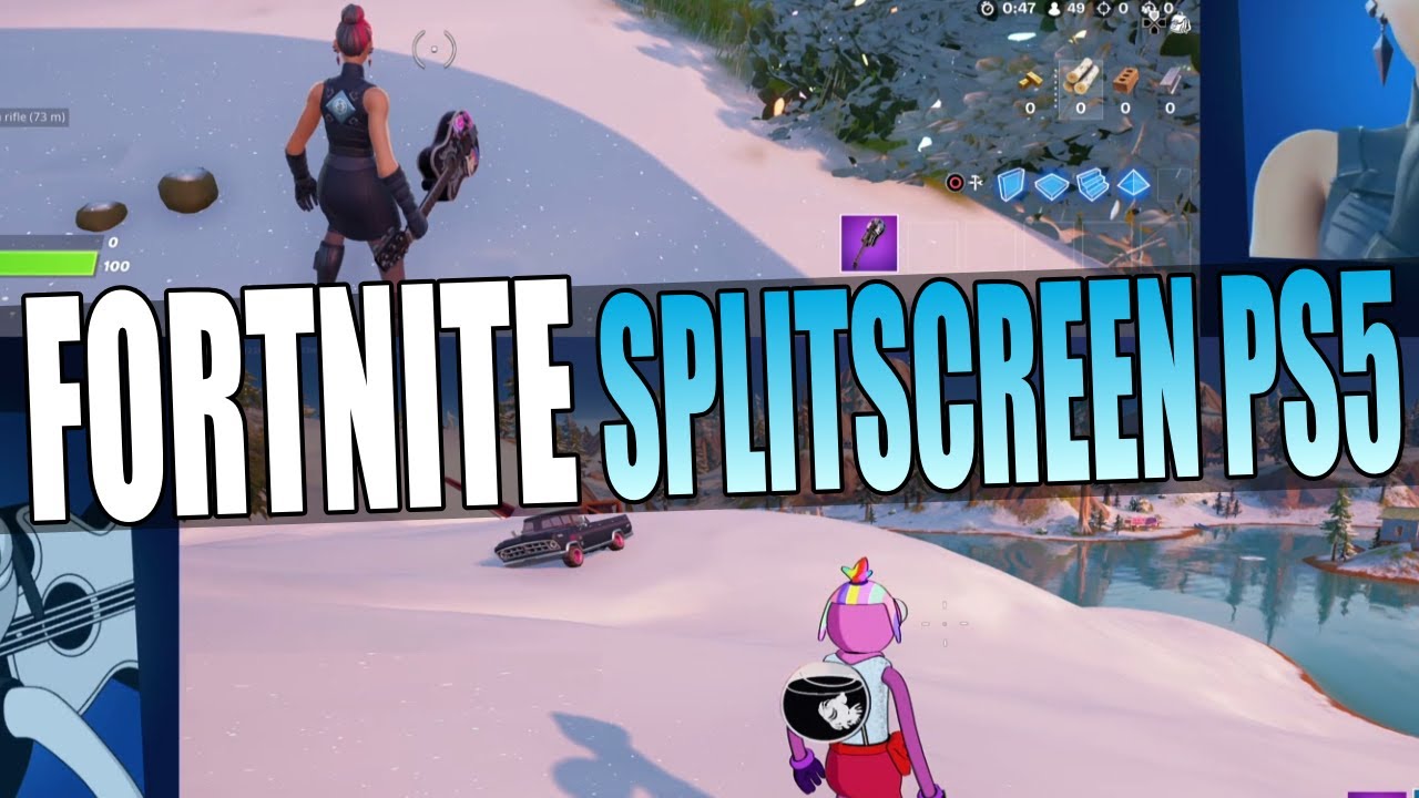 Fortnite split-screen: how to play with friends - Fortnite INTEL