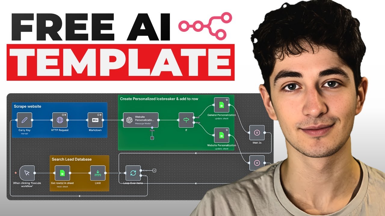How to personalize 1000+ cold emails using AI (step-by-step) - YouTube