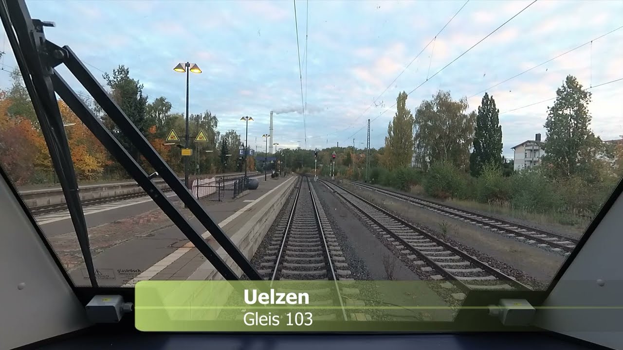 Führerstandsmitfahrt #074 - Mit dem neuen Stwg von Uelzen nach Hamburg