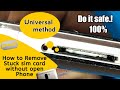 How to Remove Stuck sim card without open Smartphones || Do it Safe || Use the Tricks.