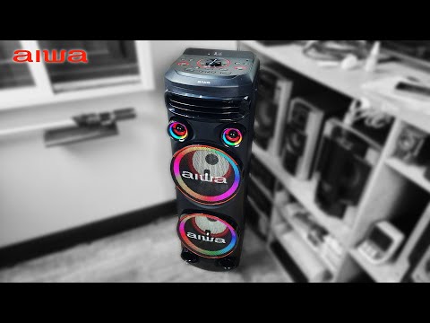 Unboxing (desembalando) AIWA