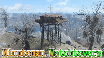 [PS4版fallout4]フォールアウト4　Mod　Minuteman Watchtowers