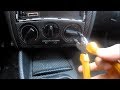 Golf 4 / Bora / Jetta - How to replace bulb in climate control