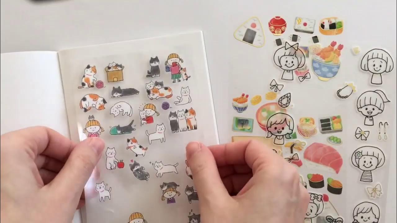 DIY Reusable Sticker Book: Flip through & Tutorial 