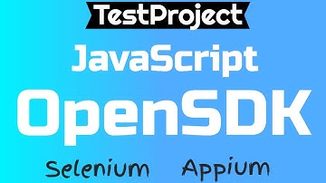 ✔ TestProject: New JavaScript OpenSDK