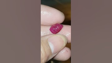 Ruby thô tự nhiên lục yên hứa hẹn sẽ có tác phẩm đẹp